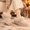 Zapatos de Algodón para Mujer, Botas de Algodón Engrosadas con Forro Polar de Invierno, Botas de Nieve Cálidas y a Prueba de Frío, Botines Versátiles, Botas para Mujer de Comercio Exterior Transfronterizo