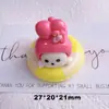 Sanrio My Melody Capa de Celular DIY Grampo de Cabelo Elástico de Cabelo Flor para Sapato Ímã de Geladeira Acessórios de Resina Atacado