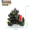 Enfeites decorativos para aquário e tanque de peixes, rochas artificiais de tamanho médio a grande, simulação artesanal de roda feng shui, enfeites de rochas decorativas