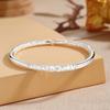 Pulsera de Tobillo Rueda de la Fortuna Plata Plata Esterlina Xiangyun Pulsera Nicho para Mujer Versátil de Alta Gama Estilo Chino Pulsera de Plata Sólida Ajustable