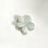 Cor Sólida Tecido Costurado à Mão Flor Tridimensional de Cinco Pétalas Flor Artesanal DIY Acessórios de Cabelo Roupas Capa de Celular Roupas de Boneca Roupas de Animal de Estimação