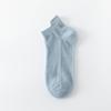 Calcetines Zhuji para mujer, calcetines de verano finos de color liso, calcetines tobilleros de elevación para hombre, antideslizantes, con tacón antideslizante, de malla transpirable para verano