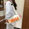 2026 Nova Bolsa para Homens e Mulheres Casais Bolsa de Ombro Único Bolsa Transversal Bolsa de Tecido de Nylon Versátil Carta Estilo Esportivo Fashionável Versátil