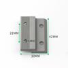 Conector de fivela de painel de parede integrado pingente de painel de parede fivela de móveis pingente de madeira decoração de parede ferragens de madeira