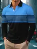 2026 Camisa Polo de Manga Larga de Negocios Deportiva Casual de Gama Alta Europea y Americana Transfronteriza de Moda para Hombre
