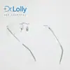 Gafas sin Montura Dr.Lolly para Hombre, Monturas de Gafas sin Montura de Titanio Puro Ultraligeras para Negocios, Luz Azul Anti-Reflejo, Adecuadas para Lentes Graduados
