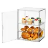 Caixa de Armazenamento de Acrílico Caixa de Pão Transparente Caixa de Exibição Armário de Exibição de Figuras Suporte de Exibição de Caixa Surpresa Caixa de Armazenamento de Cosméticos