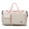 Bolso de Yoga para Mujer de Gran Capacidad Separación Seco y Húmedo Bolso Deportivo para Gimnasio para Hombre Moderno Sencillo Multifuncional Plegable