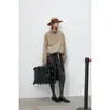 Chamarra de cuello alto de diseñador de nicho de moda Restarall para hombre y mujer, abrigo Harrington oversized de primavera y otoño RW057