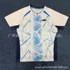 Camiseta de bádminton, mismo estilo que el uniforme de competición de Kento Momota en el Abierto de Shanghai, secado rápido, transpirable, camiseta deportiva unisex de manga corta