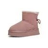 Nova coleção outono/inverno 2026: comércio exterior, forrado com fleece, sola grossa, botas curtas que aumentam a altura para mulheres, sapatos de algodão unissex, transfronteiriço