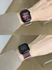 Pulseira de Velcro de Nylon com Loop Duplo Respirável para Apple Watch S12 Primavera e Verão Adequada para iWatch 11ª Geração 78910 Universal