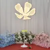 Accesorios de Boda Estilo Chino Arte de Hierro Flor de Peonía Brillante Luces de Camino Pasarela Escenario Fondo Decoración Arreglo