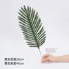 Folhas de palmeira decorativas estilo nórdico, decoração criativa para casa, parede de plantas verdes estilo coreano, folhas artificiais, adereços de casamento, folhas de árvore simuladas