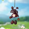 Nuevo colgante de ratón de castaña de muñeca de cáscara de fruta natural, producto terminado hecho a mano creativo, regalo cultural y creativo, llavero, decoración de bolso