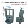 Válvula de compuerta de tapón para tubería de aguas residuales y pluviales con apertura cuadrada y redonda, válvula de compuerta para apertura de piscina de drenaje, manual eléctrico, sellado hermético