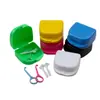 Caja de Almacenamiento para Material Dental, Removedor de Brackets, Cepillo, Caja para Retenedor Ortodóntico, Caja para Colocación de Dentadura Completa