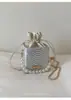 Bolso Casual de Cadena con Cordón Nuevo, Elegante y Único para 2025, con un Diseño Sencillo y Moderno de Cadena de Caja, Adecuado para Llevar al Hombro o Cruzado
