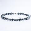 Industria Pesada Estilo Europeo y Americano [Dale Facetas a tu Riqueza por la Noche] Color Tahitiano Cabeza de Leopardo Simple Perla Collar Medieval Lujo Accesible Suéter