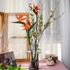 Flor Artificial de Ave-do-Paraíso Única Strelitzia Reginae Flores Artificiais Decoração de Casa Enfeites Hotel Fotografia de Casamento Materiais Florais