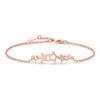 Pulsera romántica con estrellas bordadas de Amazon y AliExpress, ideal como regalo de cumpleaños para novias.