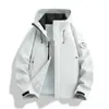 Chaqueta exterior Luo Tu 3 en 1 a prueba de viento y transpirable para mujer, con forro polar desmontable, adecuada para invierno y senderismo. También disponible para hombres