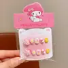 Pegatinas para Uñas para Niños, Pegatinas de Uñas Portátiles Kuromi, Juguetes Lindos para Niñas Pequeñas, Nuevo Modelo 2025