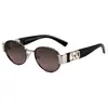 Ps33237 Gafas de Sol Polarizadas Estilo Nuevo, Gafas Pequeñas Ovaladas Europeas y Americanas, Personalizadas, Modernas, Versátiles, Redondas, Gafas de Sol de Gama Alta