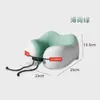 Ventas Directas de Fábrica Almohada Cervical para Reposacabezas de Coche Espuma de Memoria Almohada en Forma de U Soporte Cervical Portátil para Coche Reposacabezas de Asiento