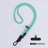 Cordão para Celular Pendurado no Pescoço Transversal 8mm Tira Trançada Corda Curta para Pulso Capa de Celular Cadeia de Cordão Atacado Fábrica