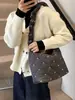 Bolsas de Mujer Transfronterizas Nuevo Estilo Coreano Nicho para el Trabajo Gran Capacidad Moño Estudiante Universitario Clase Bolso de Hombro Bolso Cruzado