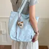 Bolsa de Lona de Gran Capacidad para Mujer 2026 Nuevo Verano Moda Casual Ligera para la Escuela y el Trabajo Bolsa Tote Bolsa de Hombro