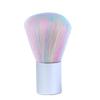 Herramientas para uñas, cepillo para limpiar uñas, cepillo para polvo con diamante, cepillo colorido, cepillo de maquillaje, cepillo de limpieza, cepillo de arcoíris, fábrica recta