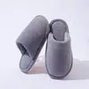 Pantufas de algodão femininas outono e inverno pelúcia 2024 novo casal casa interior quente antiderrapante chinelos para homens