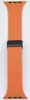 Para Apple Watch Generación 987654321 Correa de Reloj de Silicona Magnética Plegable a Rayas