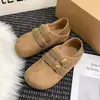 Zapatos casuales de otoño para mujer, sin cordones, estilo retro totalmente cerrado, nueva colección 2026, zapatos Mary Jane