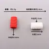 Anillo de silicona personalizable de 7 secciones para cordones, adecuado para varios accesorios de cordón, disponible en colores personalizados, alta calidad