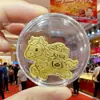 Concha de Agua Oro Puro 2mg Pegatina que Atrae Dinero para Teléfonos, Pegatina de Oro 999 de Venta Caliente, Regalo para Transmisión en Vivo de Inauguración de Tienda de Oro, Venta al por Mayor