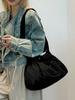 Bolsa de Mão, Bolsa de Ombro, Bolsa Transversal 2026 Nova Moda Coreana Design de Nicho para Mulheres, Leve, Casual, Dobrável