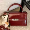 Bolso Pequeño Elegante de Alta Gama con Textura para Mujer 2026 Nueva Moda Bolso Cruzado Versátil Bolso de Mano Exquisito Súper Moderno Bolso Cuadrado Pequeño