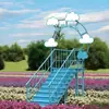 Accesorios Decorativos de Exhibición Comerciales, Lugares Populares para Fotos, Escaleras al Cielo, Exhibiciones Decorativas, Accesorios para Fotos de Área de Paisaje, Fábrica de Producción