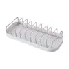 Jabonera de Acero Inoxidable con Bandeja de Drenaje, Soporte para Jabón sin Taladro para Baño de Hotel Venta al por Mayor
