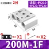 Base de Válvula Solenoide 4V210-08 Placa de Válvula Manifold 100M200M300M400M-2F3F4F5F6F7F8F