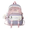 Ins estilo coreano mochila estudante do ensino médio Mori versátil mochila de grande capacidade menina correspondência de cores mochila de alta aparência