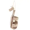 Bolsa de cubierta para botella de agua de cinta ajustable para exteriores, bolsa de cintura táctica MOLLE para taza de agua, portabotellas, accesorios para mochila, bolsa colgante