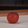 Gran Colección de Frutas Talladas en Madera, Manzanas, Mangostinos, Caquis, Peras, Calabazas, Berenjenas, Accesorios DIY, Colgantes, Regalos para Niños al por Mayor