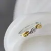 Nafoge Joias de Prata Atacado Anel de Prata Aberto Simples e Moderno Anel de Prata 925 Sterling Prata para Corpo Inteiro