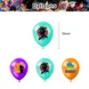 En Stock Dragon Ball Goku Temática Banner de Cumpleaños Globos Adornos para Pastel Decoraciones Colgantes en Espiral