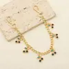 Venta Caliente de Amazon Moda Piedra de Cristal Diamante Tricolor Cereza Bolsas Joyería Colgante Adorno Cadena para Colgar Bolsas Simple Transfronterizo