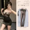 Lingerie de Sedução, Desejo Puro, Roupas Eróticas Femininas, Estilo Secretária Qqny, Lingerie Divertida, Roupa de Dormir Sexy, Não Precisa Tirar, Sedutor